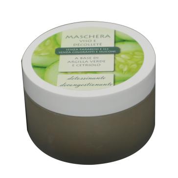 maschera viso 200ml ARGILLA E CETRIOLO