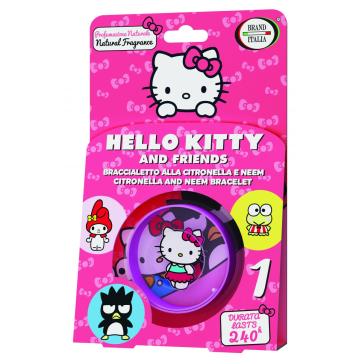 Bracciale Hello Kitty Allontana Zanzare Singolo
