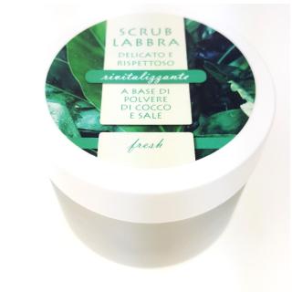 scrub labbra 50ml FRESCO (prof. Menta Acquatica)