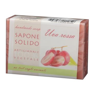 saponetta vegetale 100g UVA ROSSA