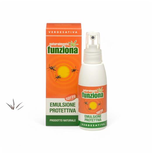 ZANZARE - Spray (no Gas) - Emulsione Protettiva ed Idratante 100 ml.
