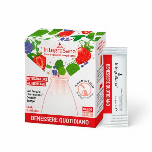 Integratore benessere quotidiano mentale e funzioni cognitive 12 stick