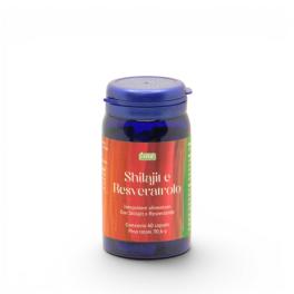 Shilajit e resveratrolo, antiossidante per l'energia del corpo 60 capsule