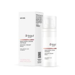 Maschera Crema Antiage con Acido Jaluronico e Vit. E airless 50 ml