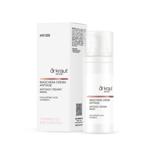 Maschera Crema Antiage con Acido Jaluronico e Vit. E airless 50 ml
