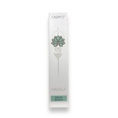 Stick Incenso Masala Anima alla Salvia Bianca  Confezione 15g.