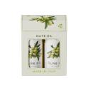 Scatola regalo Olio d'Oliva 15 x 19 x 8  sapone liquido 500 ml.  + body lotion 500 ml.