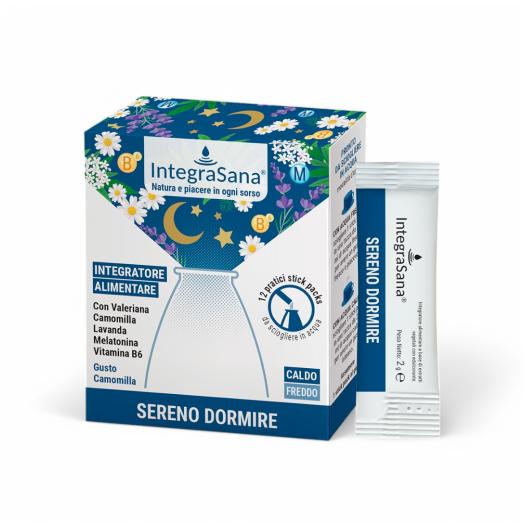 Integratore sereno dormire per il rilassamento notturno 12 stick
