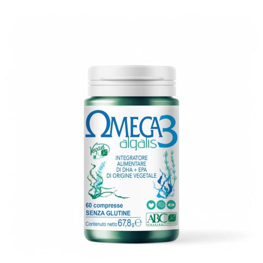Omega 3 Algalis DHA + EPA flacone da 60 compresse