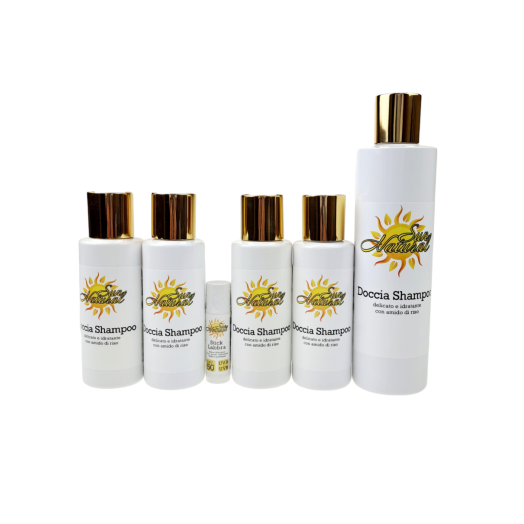 Offerta Natural Sun Light 6 + 1 omaggio di tutti i formati da ml. 100 + attivatore + stick labbra + espo