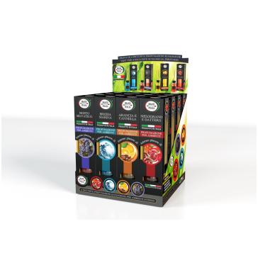 Espositore con 16 ( 2 x tipo) Diffusore a Bastoncini da 100 ml Espositore con 16 ( 2 x tipo) Diffusore a Bastoncini da 100 ml