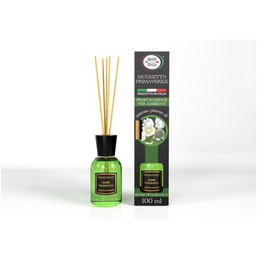 Diffusore a Bastoncini Mughetto Primaverile da 100 ml Diffusore a Bastoncini Mughetto Primaverile da 100 ml
