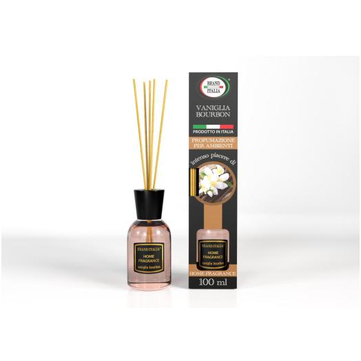 Diffusore a Bastoncini Vaniglia Bourbon da 100 ml Diffusore a Bastoncini Vaniglia Bourbon da 100 ml