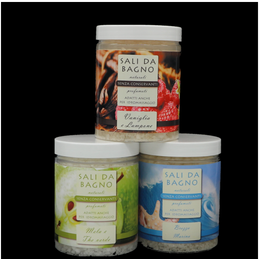 sali da bagno 300ml FIORI D'INVERNO