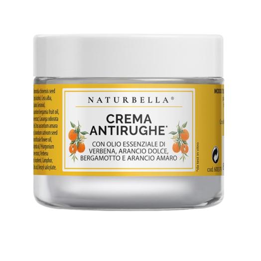 Crema antirughe Naturbella agli Oli Essenziali Vaso da 50ml. Crema antirughe Naturbella agli Oli Essenziali Vaso da 50ml.