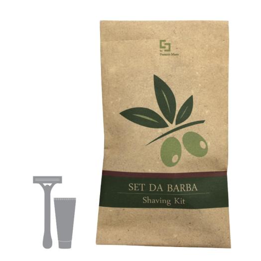 SU ORDINAZIONE Beauty Oil Rasoio bilama e Crema da barba  in bustina