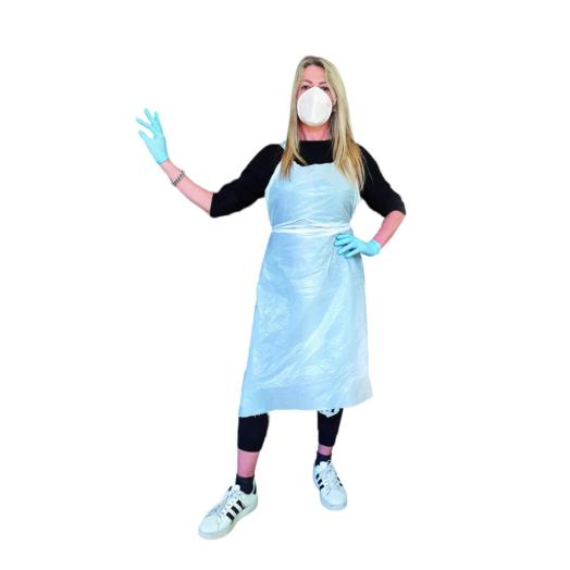 Grembiule in Polietilene Usa e Getta 100 pz. Grembiule in Polietilene Usa e Getta 100 pz.