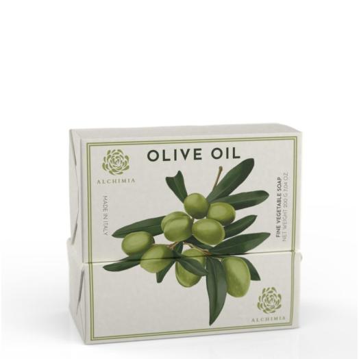 Sapone solido vegetale singolo all'Olio d'oliva  200 gr. Sapone solido vegetale singolo all'Olio d'oliva  200 gr.