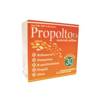 Propoltos Sollievo per Tosse e Mucose App.Respiratorio Confezione 30 bustine