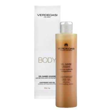 Gel Gambe Leggere Snellente Antigonfiore Verdeoasi alla Menta e Edera 200 ml.