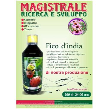 Estratto liquido di Fico d'India Nopal Opunzia ml. 500 Estratto liquido di Fico d'India Nopal Opunzia ml. 500