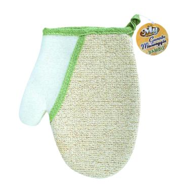 Guanto Massagio Bamboo e Spugna Confezione da 12 pz. Guanto Massagio Bamboo e Spugna Confezione da 12 pz.