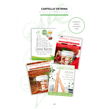 cartello vetrina 60x80 PIEDI