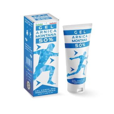Gel all'Arnica 50% in tubo nuova versione  da 100 ml. Gel all'Arnica 50% in tubo nuova versione  da 100 ml.