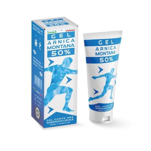 Gel all'Arnica 50% in tubo nuova versione  da 100 ml. Gel all'Arnica 50% in tubo nuova versione  da 100 ml.