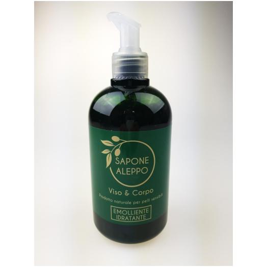Sapone di Aleppo liquido al 25% olio di Alloro 500ML Sapone di Aleppo liquido al 25% olio di Alloro 500ML