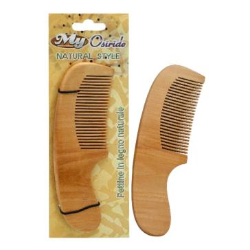 Pettine Osiride in Legno Naturale di Bamboo e Faggio Confezione da 12 pz.