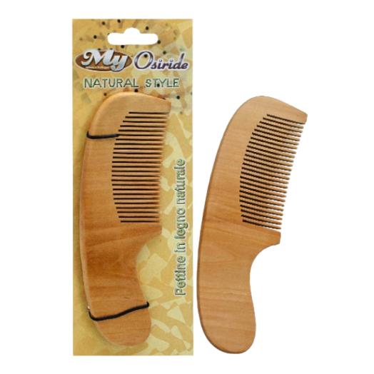 Pettine Osiride in Legno Naturale di Bamboo e Faggio Confezione da 12 pz.