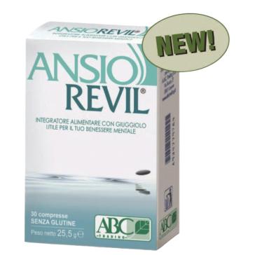 Compresse Ansio Revil senza Glutine per coadiuvare l'Ansia 30 cpr.