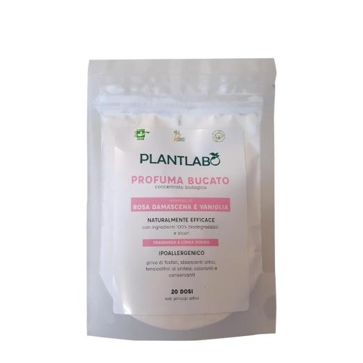 Profumabucato Bio alla Rosa e Vaniglia 120 gr. Profumabucato Bio alla Rosa e Vaniglia 120 gr.