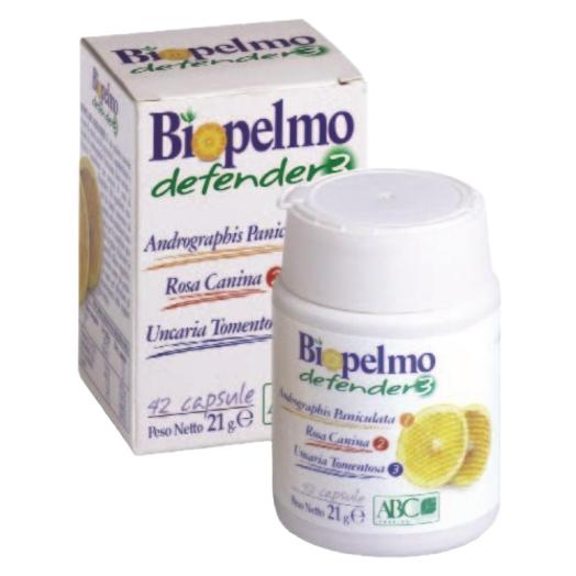 Capsule Biopelmo Defender con Andrographis,Rosa Canina,Uncaria 42 cps Capsule Biopelmo Defender con Andrographis,Rosa Canina,Uncaria 42 cps