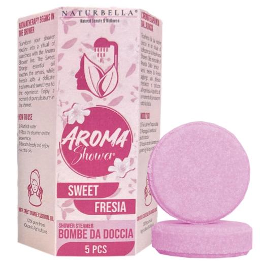 Bombe da doccia Relax alla Fresia confezione da 5 pz. Bombe da doccia Relax alla Fresia confezione da 5 pz.