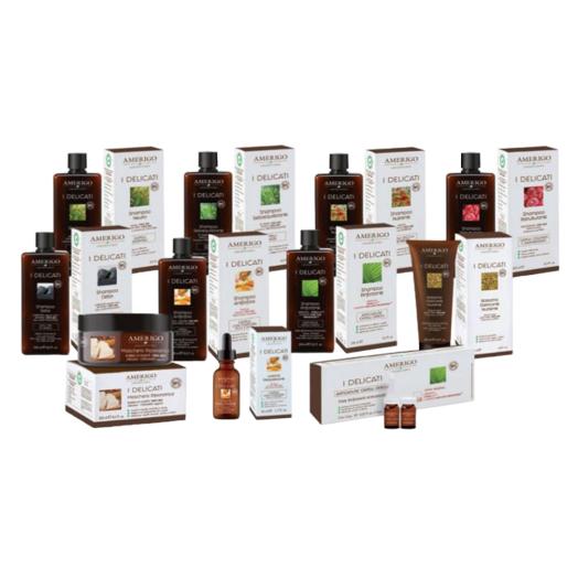 Balsamo Districante Amerigo  Nutriente ai Semi di Lino e Aloe 200 ml Balsamo Districante Amerigo  Nutriente ai Semi di Lino e Aloe 200 ml