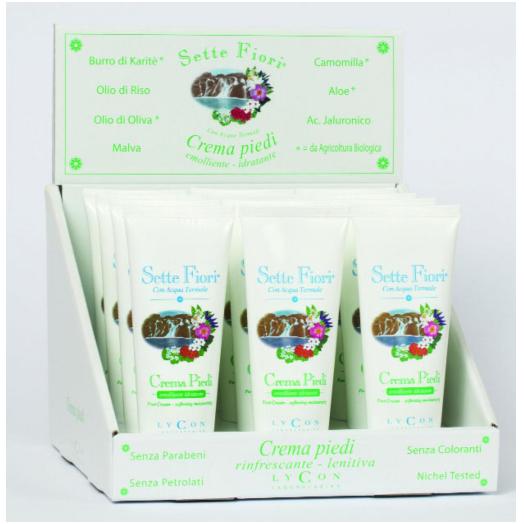 Crema Piedi Termale Emolliente e Idratante tubo da 75 ml Crema Piedi Termale Emolliente e Idratante tubo da 75 ml