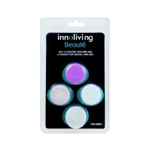 Set da 4 Testine di Ricambio per Set Beauty 4 in 1