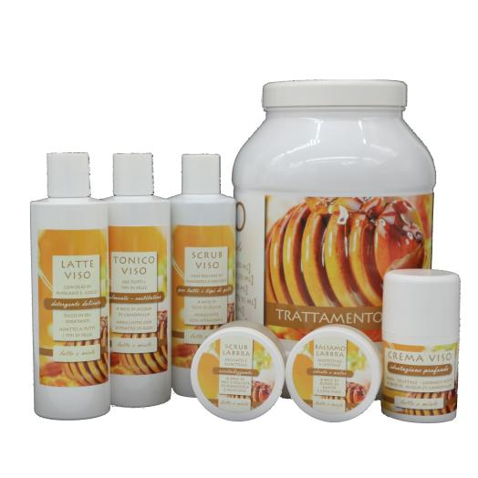 kit viso 6 prodotti LATTE E MIELE kit viso 6 prodotti LATTE E MIELE