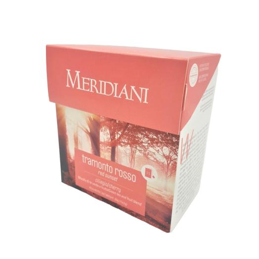 Infuso Meridiani Tramonto Rosso alla Ciliegia 15 filtri