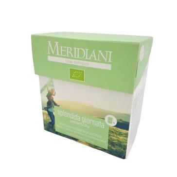 Infuso Meridiani Splendida Giornata Biologico con Arancia e Menta 15 filtri