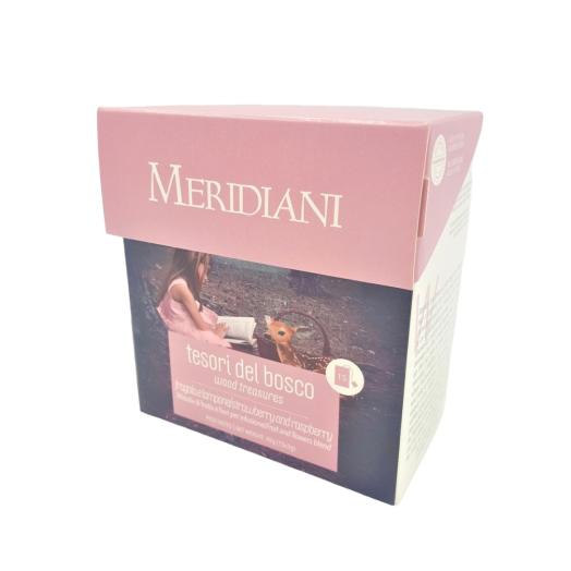 Infuso Meridiani Tesori del  Bosco con Bacche Rosse Fragole e Lamponi 15 filtri