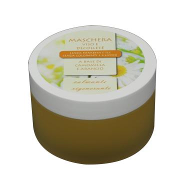 maschera viso 200ml ARANCIA E CAMOMILLA maschera viso 200ml ARANCIA E CAMOMILLA