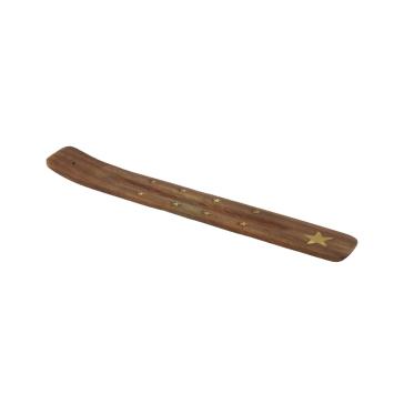 Bruciaincenso in Legno Barchetta 20 cm.