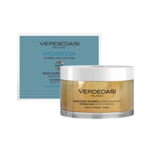 Maschera Invisibile Superidratante Pelli Secche Verdeoasi al Collagene 200 ml.