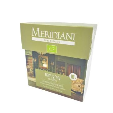 The al Bergamotto Biologico Meridiani Earl Grey Cofezione 15 filtri The al Bergamotto Biologico Meridiani Earl Grey Cofezione 15 filtri