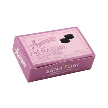 Liquirizia Amarelli Senatori alla Violetta scatolina da gr 100 Liquirizia Amarelli Senatori alla Violetta scatolina da gr 100