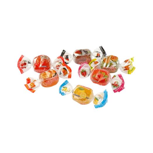 Mini Caramelle Gele senza zucchero sacchetto da 500 gr Mini Caramelle Gele senza zucchero sacchetto da 500 gr