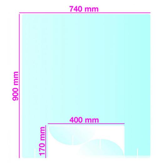 Paratia di separazione in plexiglass Paratia di separazione in plexiglass